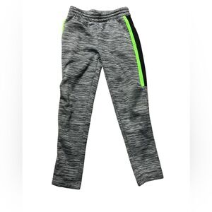 Old Navy Kids Gray Joggers with Green Accents